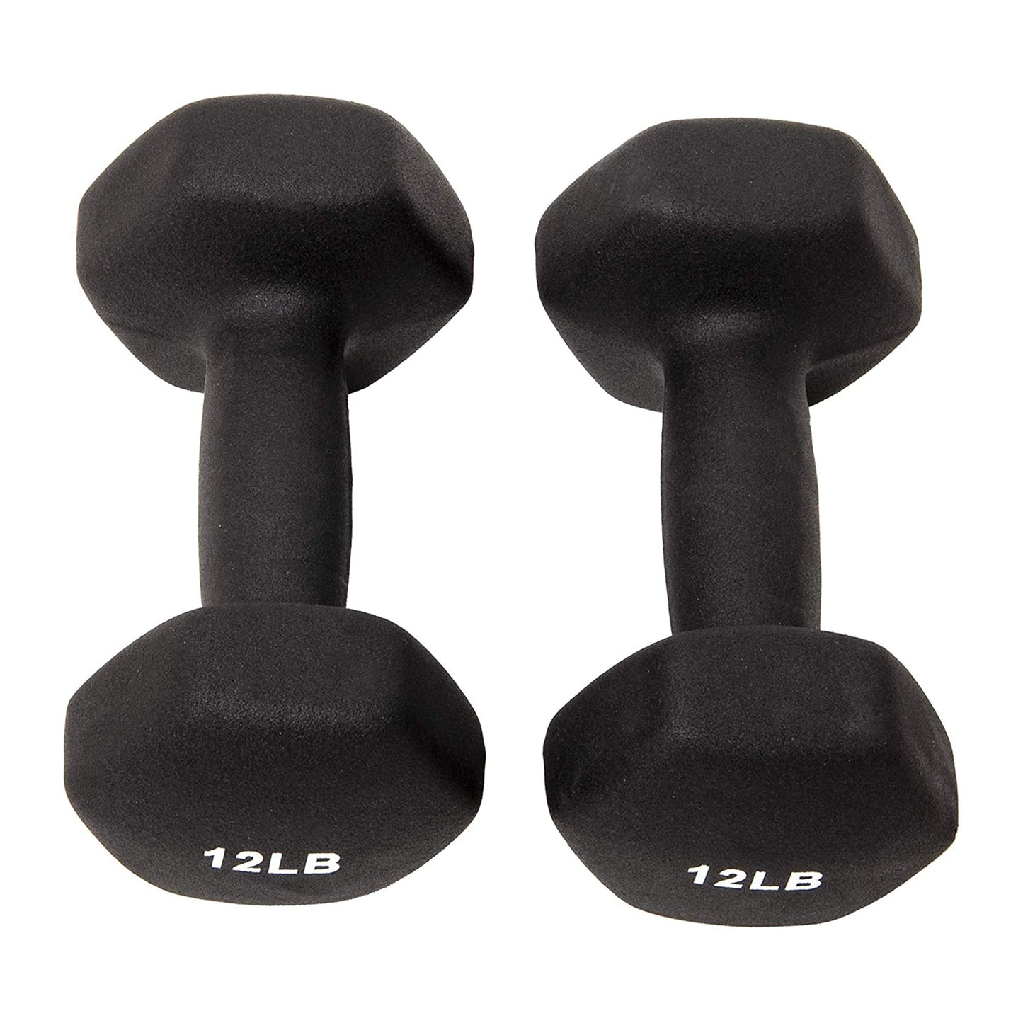 Sporzon! Neoprene Coated 3 Pairs Metal Handheld Dumbbell Weight Set w/ Stand