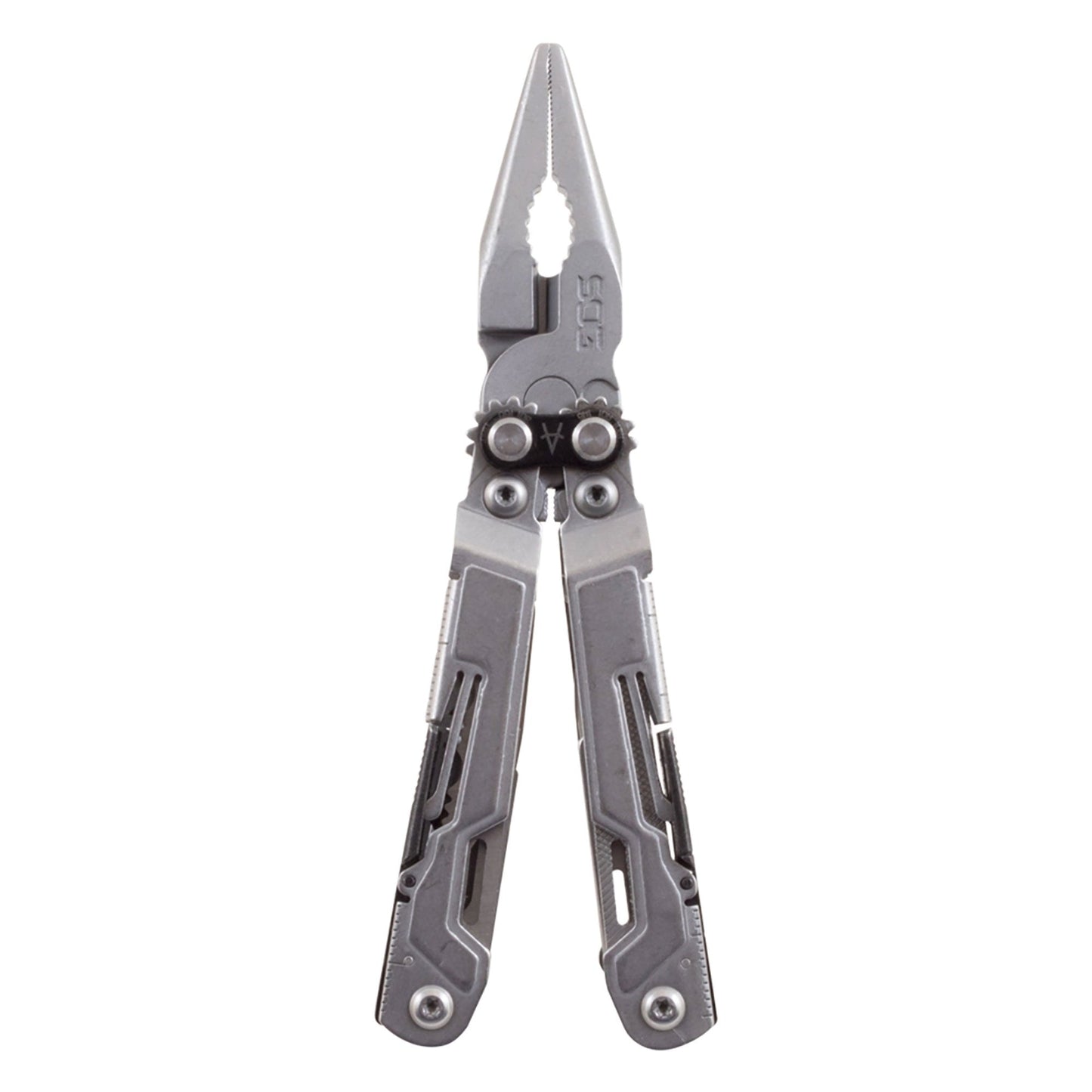 SOG PowerPint Stainless Steel Folding 18 Multi Purpose Pocket EDC Tool, Silver