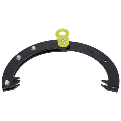 Timber Tuff TMW-53 14 Inch Log Grapple Tool with Clamping Teeth and Swivel Ring