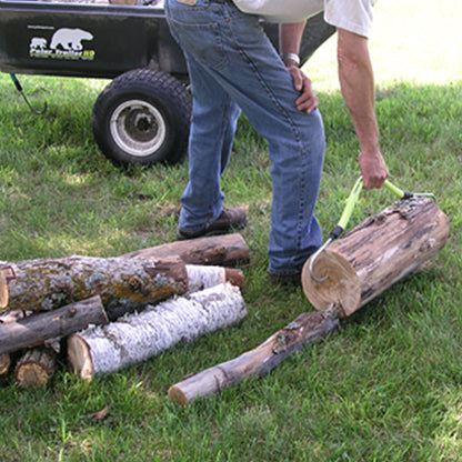 Timber Tuff TMW-33 24 In Timber Claw Comfort Grip Logging Wood Hand Tool, Green