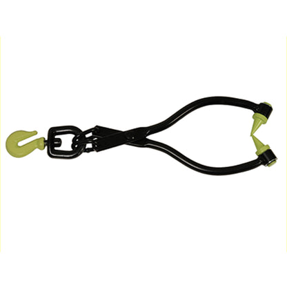 Timber Tuff 20 Inch Spring Loaded Skidding Tongs for Logging and Woodworking