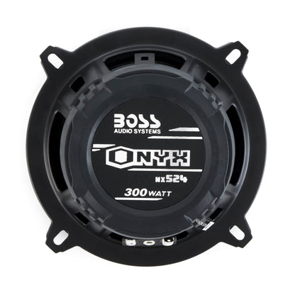 BOSS NX524 5.25" 600W 4-Way Car Audio Coaxial Speakers Stereo Black 4 Ohm