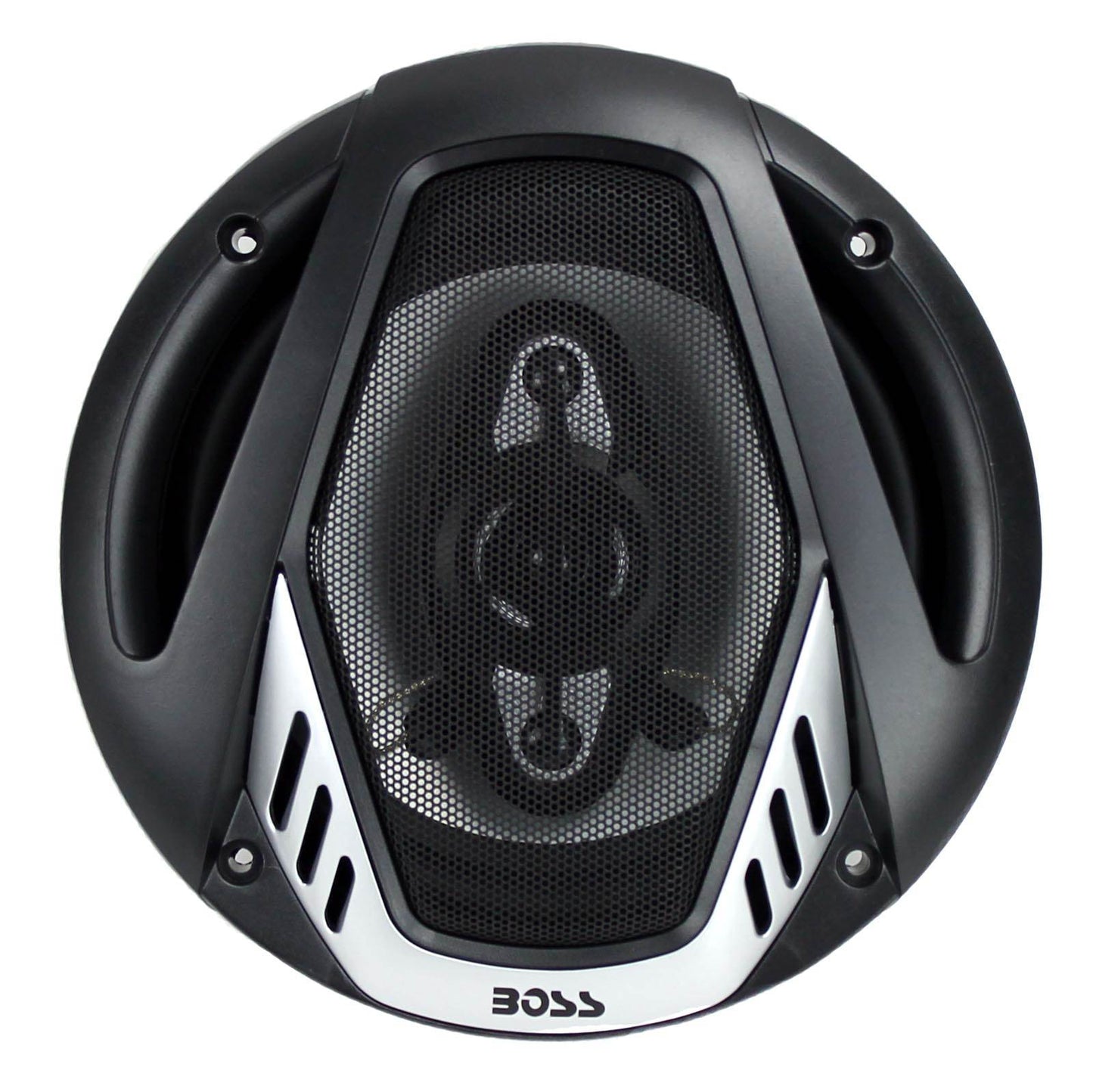 BOSS Audio NX654 Onyx 6.5" 400W 4-Way 4-Ohm Car Audio Coaxial Speaker Set, Pair
