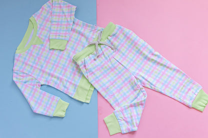 SPRING GINGHAM DREAM JOGGER