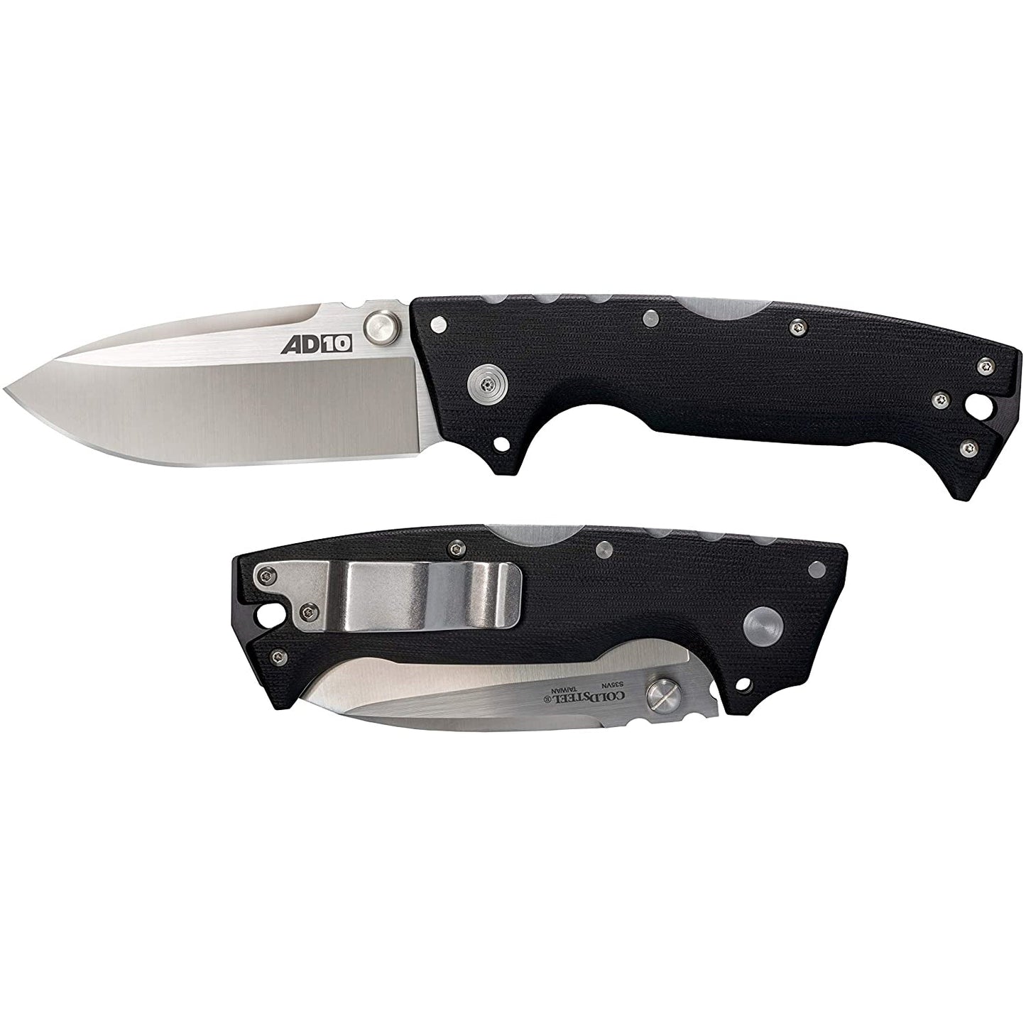 Cold Steel 28DD AD-10 Tactical Folding Locking Drop Point Blade Pocket Knife