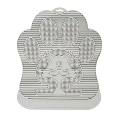 Omega Paw Roll 'n Clean Self Cleaning Cat Kitten Litter Box with Litter Box Mat