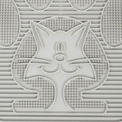 Omega Paw Roll 'n Clean Self Cleaning Cat Kitten Litter Box with Litter Box Mat