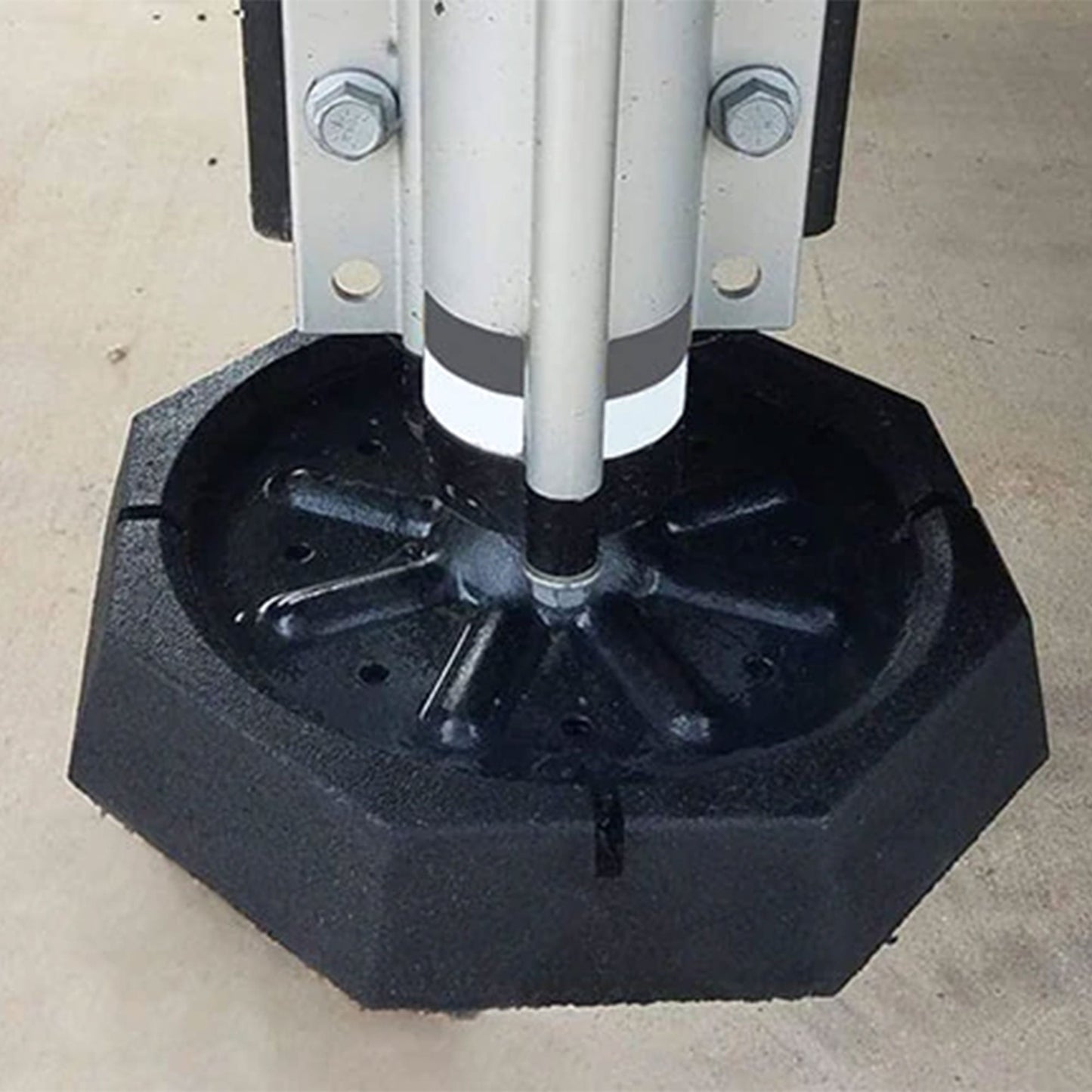 SnapPad XTRA XL Lux 9 Inch and 12 Inch Rubber Round Leveling Jack Pads (6 Pack)