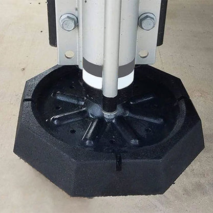 SnapPad XTRA XL Lux 9 Inch and 12 Inch Rubber Round Leveling Jack Pads (6 Pack)