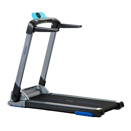 OVICX C100 Portable Foldable Home Treadmill w/ Bluetooth & Fitness Tracking App