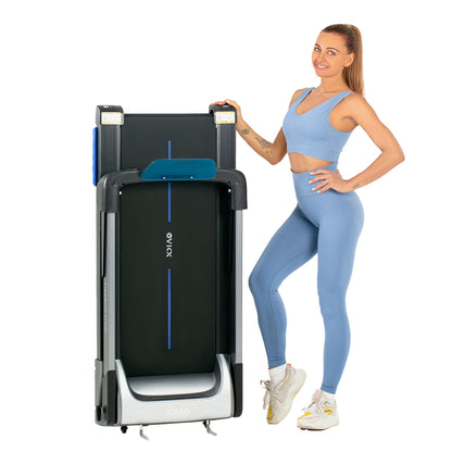 OVICX C100 Portable Foldable Home Treadmill w/ Bluetooth & Fitness Tracking App