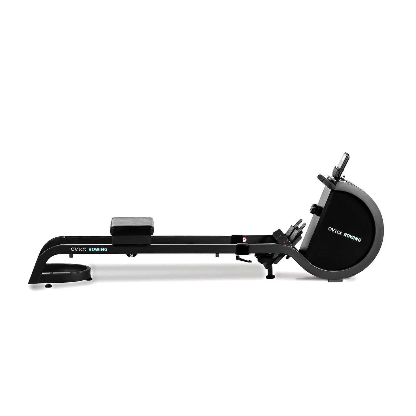 OVICX R100 Foldable Home Rower with Adjustable Foot Plate and Extra Long Track