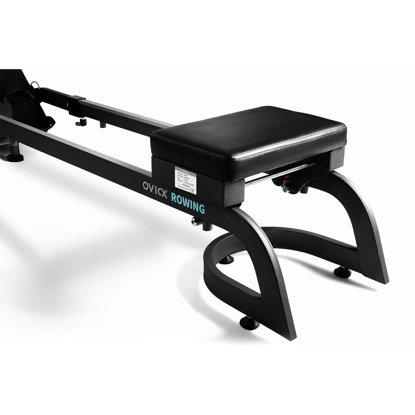 OVICX R100 Foldable Home Rower with Adjustable Foot Plate and Extra Long Track