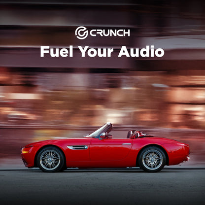 Crunch CRW12D4 12 Inch MAX 4 Ohm Dual Voice Coil Car Subwoofer Speakers (2 Pack)