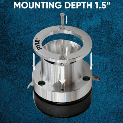 Pyle Pro Coil Titanium Dome Crossover Sound Tweeter for Car Component Stereo