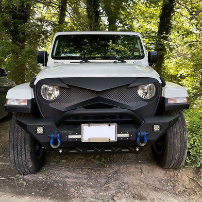 AMERICAN MODIFIED Hawke Grille for 2018+ Jeep Wrangler JL & 2020+ Gladiator JT