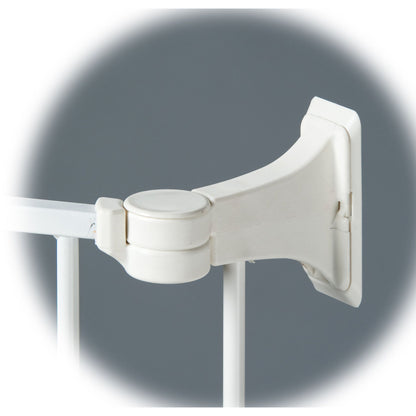 Command Pet Products PG5300 Custom Fit Gate for Pets, 29.5x84 Inches, White