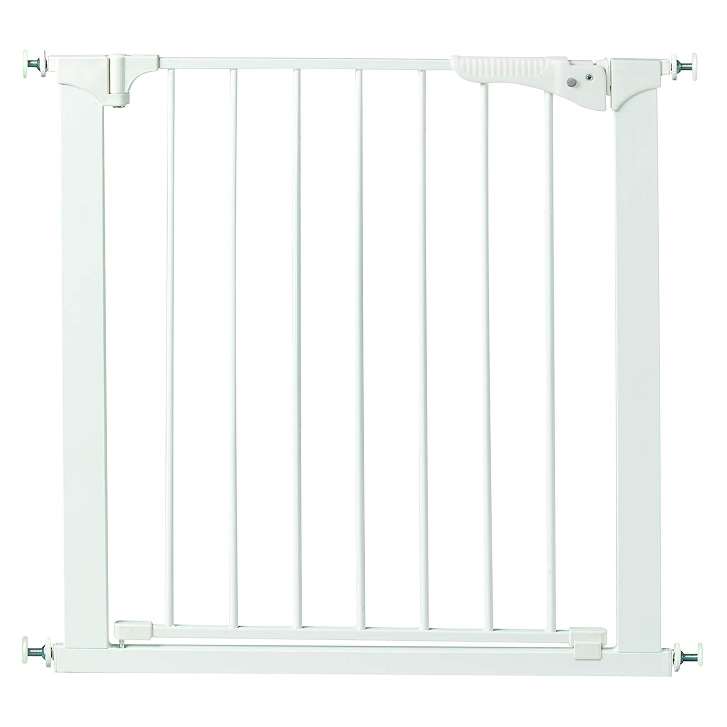 Command Pet Products 2-Way Door Pressure Gate for Pets, 29-32"W x 29.5"H, White