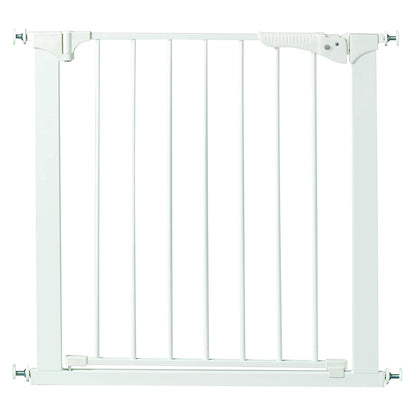 Command Pet Products 2-Way Door Pressure Gate for Pets, 29-32"W x 29.5"H, White