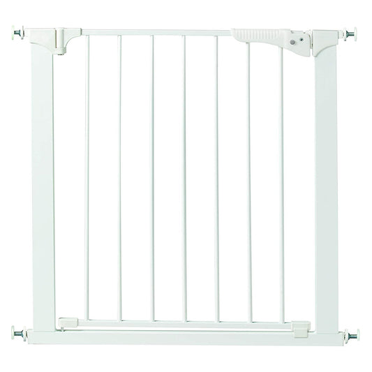 Command Pet Products 2-Way Door Pressure Gate for Pets, 29-32"W x 29.5"H, White