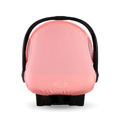 CozyBaby Combo Pack w/ Sun & Bug Cover and Lightweight Summer Cozy Cover, Pink