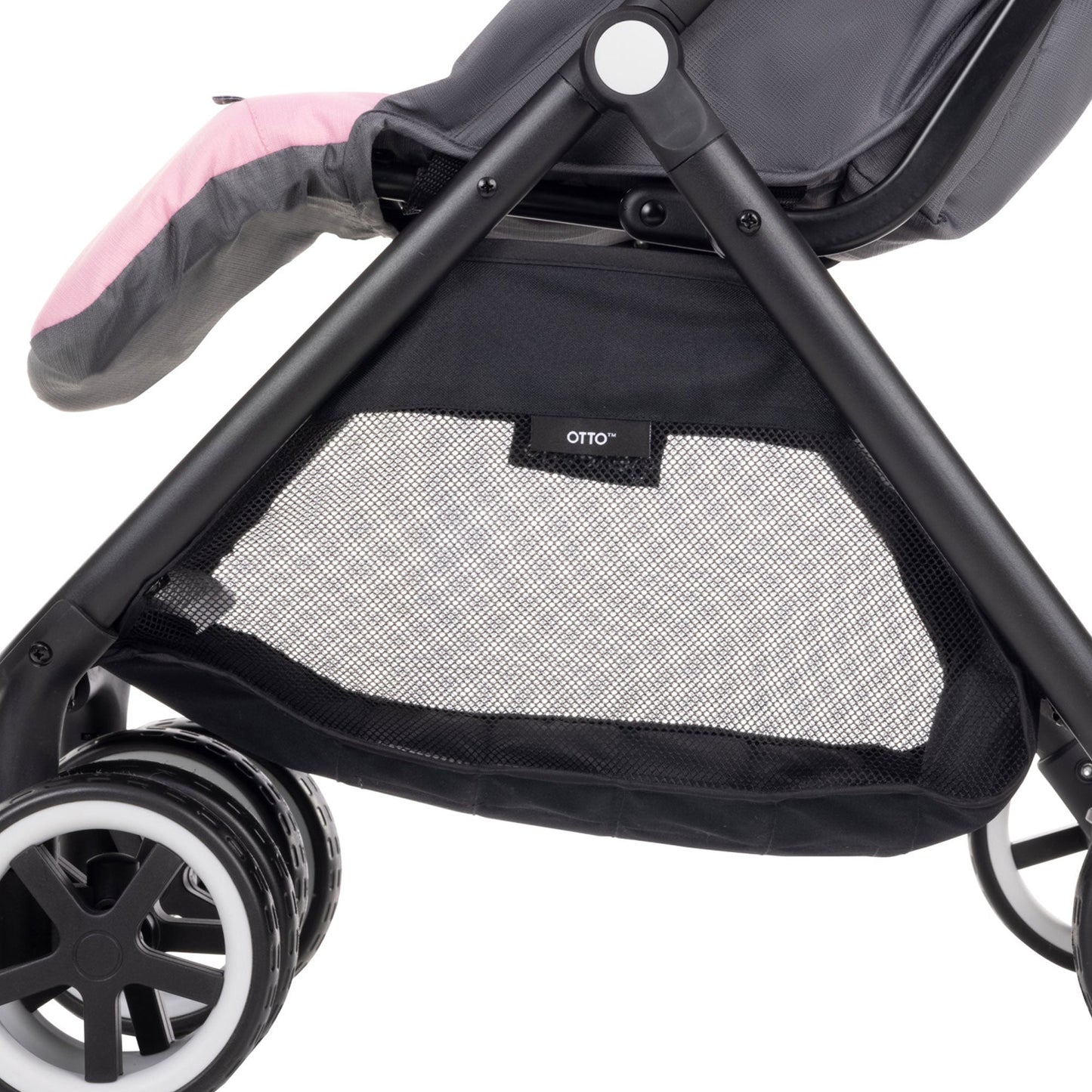 Evenflo 18812337 Gold Otto Self Folding Lightweight Travel Stroller, Opal Pink