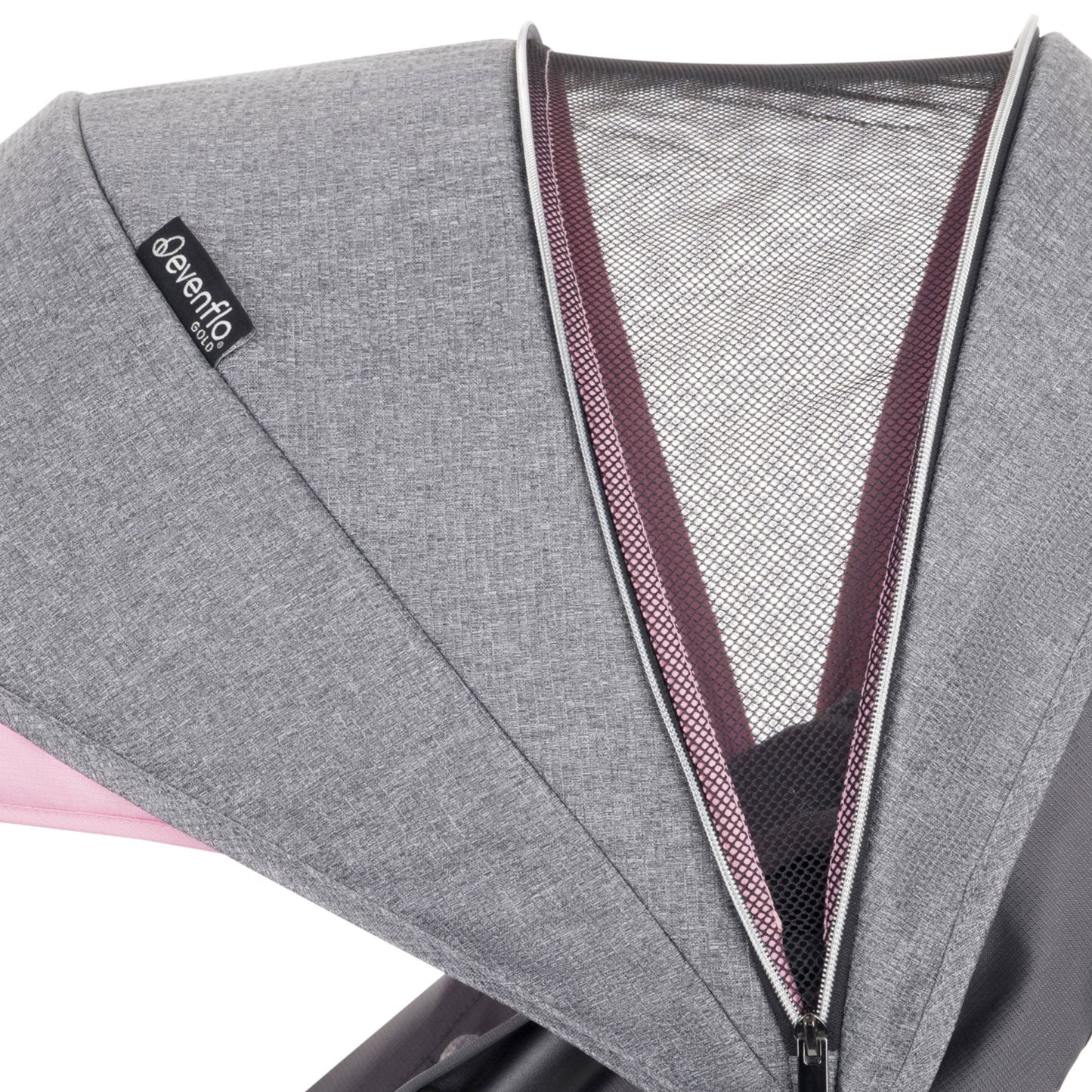 Evenflo 18812337 Gold Otto Self Folding Lightweight Travel Stroller, Opal Pink