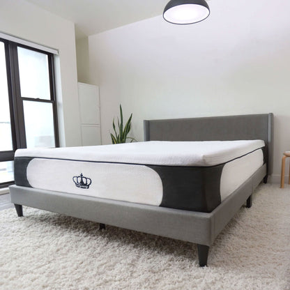 Dynasty Mattress 14.5 Inch CoolBreeze Plush Gel Memory Foam Mattress Bed, Twin XL Size