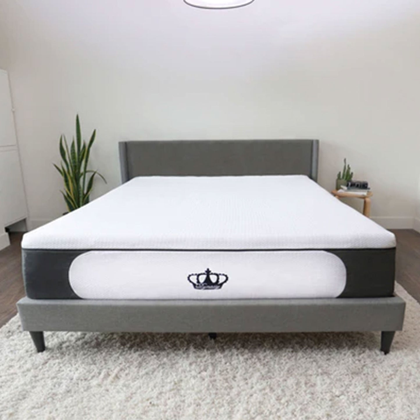 Dynasty Mattress 14.5 Inch CoolBreeze Plush Gel Memory Foam Mattress Bed, Twin XL Size