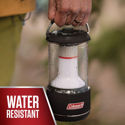 Coleman 800 Lumens LED Outdoor Camping Light Lantern with BatteryGuard, Black