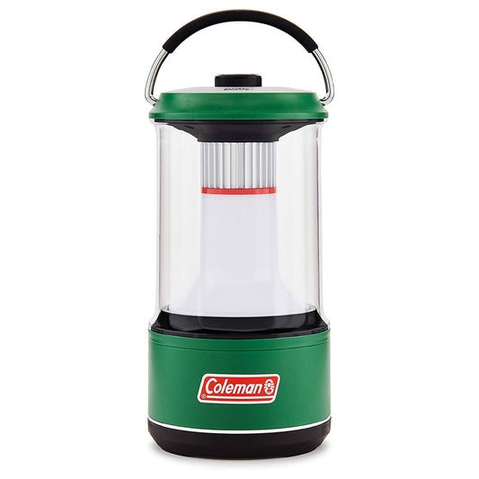 Coleman 1000 Lumens LED Outdoor Camping Light Lantern with BatteryGuard, Green