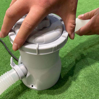 JLeisure 10'x30" Prompt Set Pool, CleanPlus Pump, Filter Cartridge & Pool Vacuum