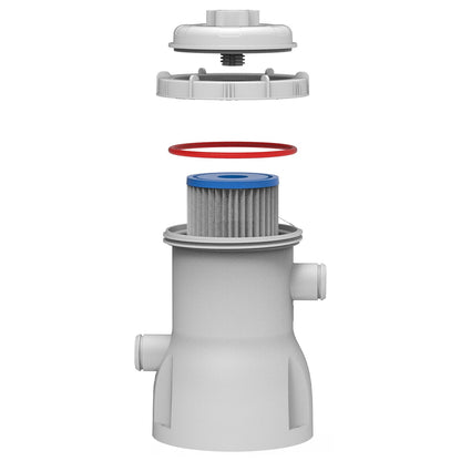 JLeisure Clean Plus 530 GPH Above Ground Swimming Pool Filter Cartridge Pump