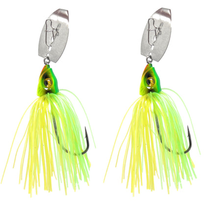 Reaction Tackle Tungsten Vibrating Bladed Swim Jigs (2-Pack)