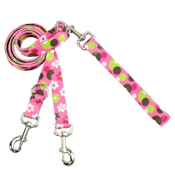 Daisy Dot Double Connection Leash – EarthStyle