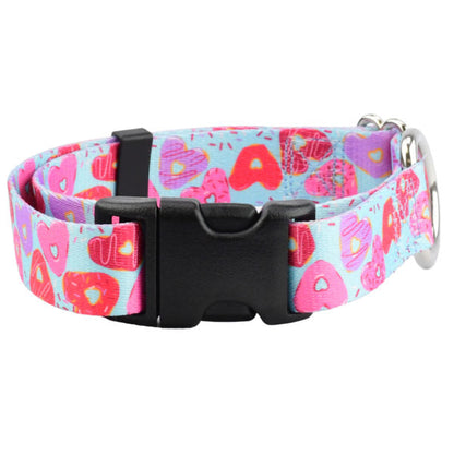 Sweet Sprinkles Heart Donut Dog Collar – EarthStyle