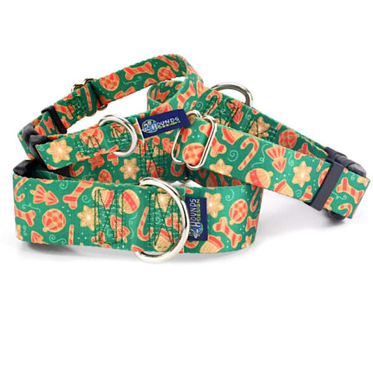 Holiday Cookies Christmas Martingale Dog Collar – EarthStyle