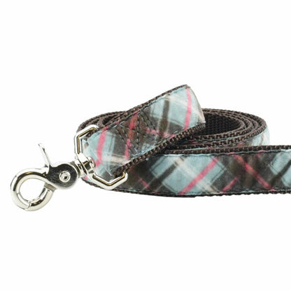 Jane’s Shirt Winter Plaid Velvet Dog Leash