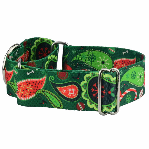 Holiday Paisley Martingale Dog Collar – EarthStyle