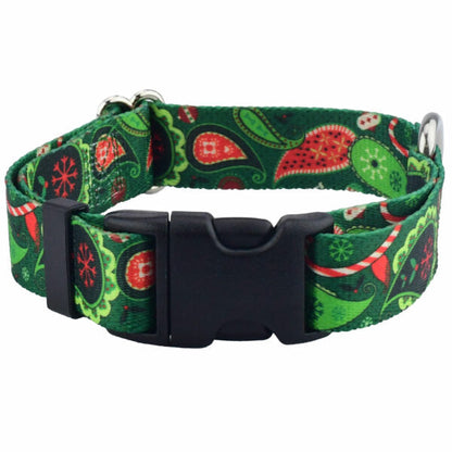 Holiday Paisley Dog Collar – EarthStyle