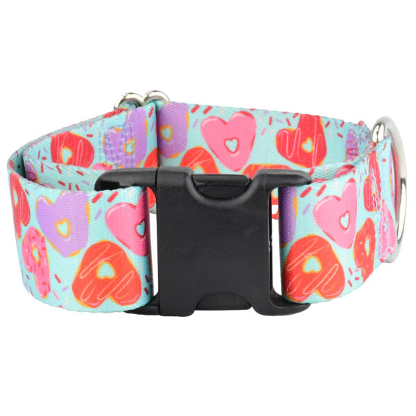 Sweet Sprinkles Heart Donut Dog Collar – EarthStyle