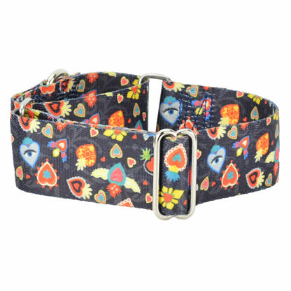 Gothic Hearts Martingale Dog Collar – EarthStyle