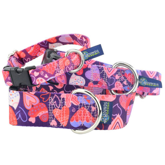 Wild Hearts Martingale Dog Collar – EarthStyle