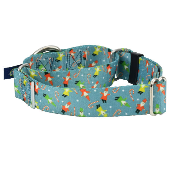 Jolly Gnomes Martingale Dog Collar – EarthStyle