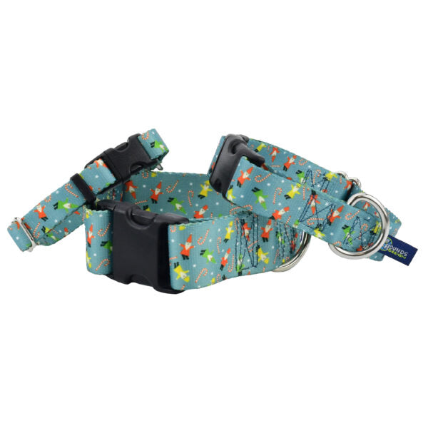 Jolly Gnomes Martingale Dog Collar – EarthStyle