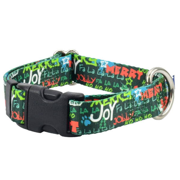 Holiday Graffiti Dog Collar – EarthStyle