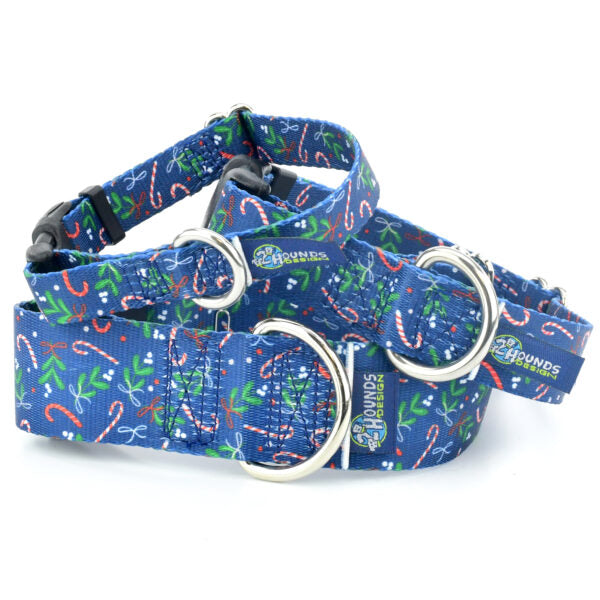 Kiss The Dog Christmas Holiday Dog Collar – EarthStyle