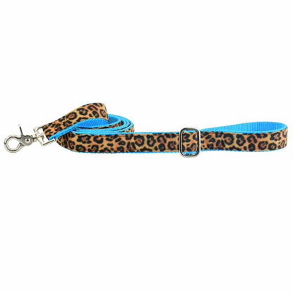 Soft Kitty Velvet Dog Leash (Multiple Webbing Color Options)