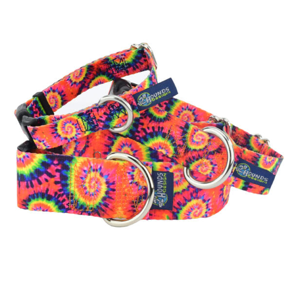 Classic Tie-Dye Martingale Dog Collar – EarthStyle