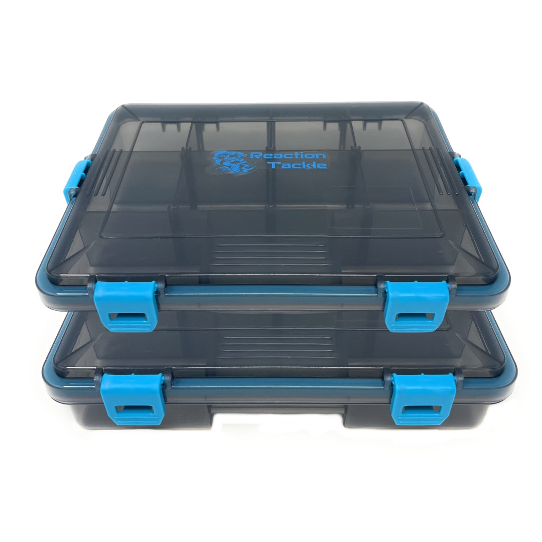 Reaction Tackle Standard Tackle Tray- Sturdy and Waterproof with 4 Reliable Clips